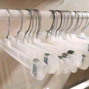 20 Adult Pant Hangers Commercial Grade